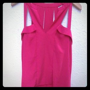BCBGeneration hot pink / fuschia  tank top.